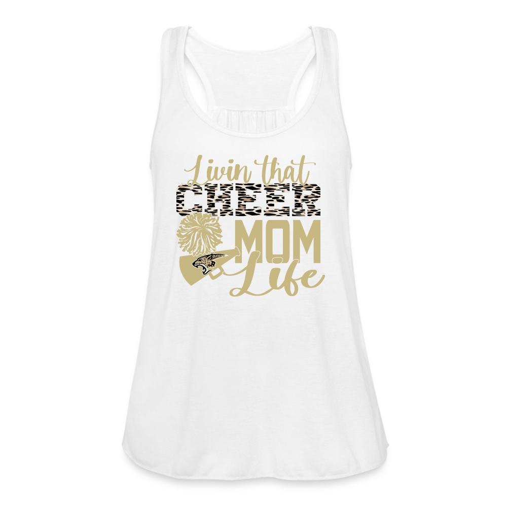 Women's Flowy Tank Top by Bella - white