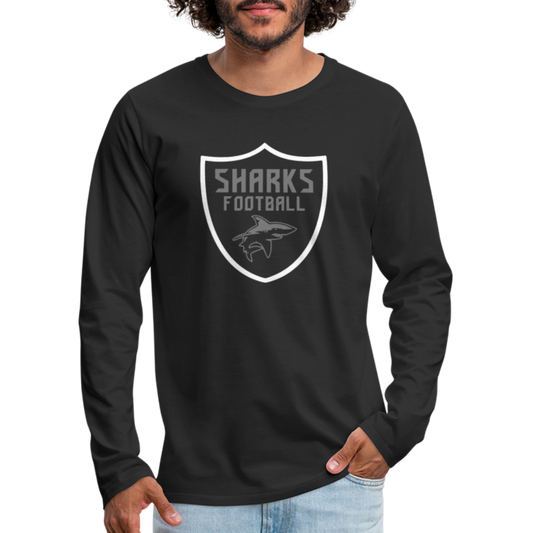 Men's Premium Long Sleeve T-Shirt - black