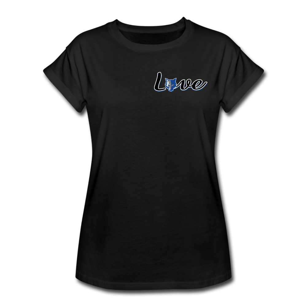 Women's Relaxed Fit T-Shirt - black