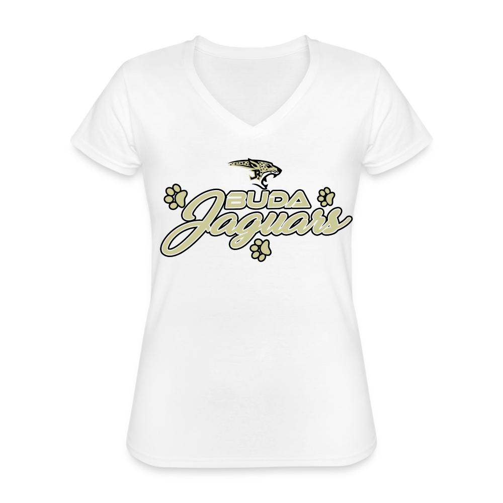 Women's V-Neck T-Shirt - white