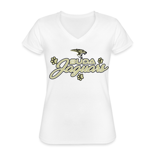 Women's V-Neck T-Shirt - white