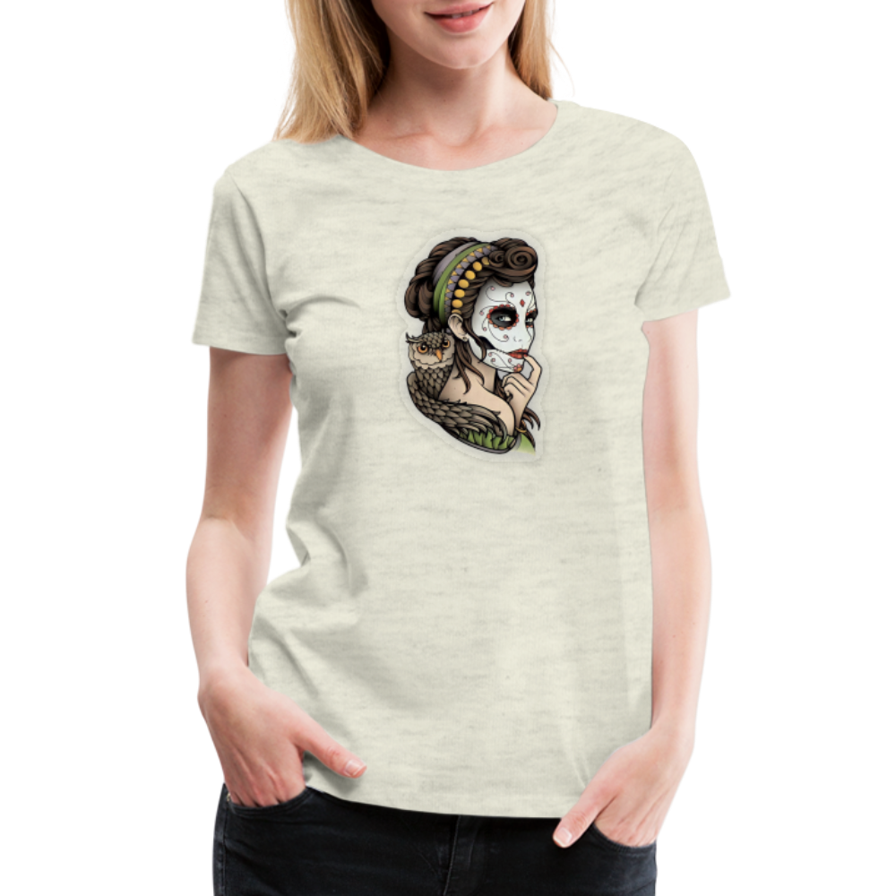 Women’s Premium T-Shirt - heather oatmeal