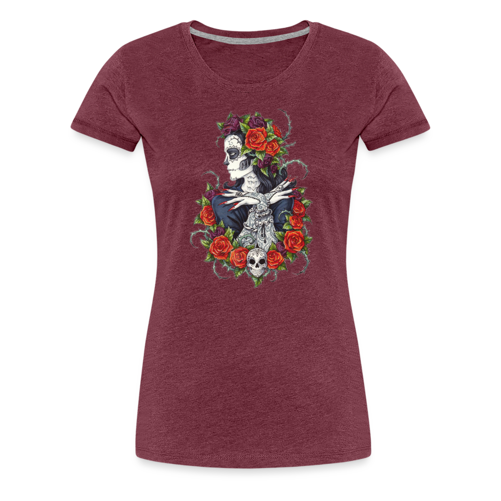 Women’s Premium T-Shirt - heather burgundy