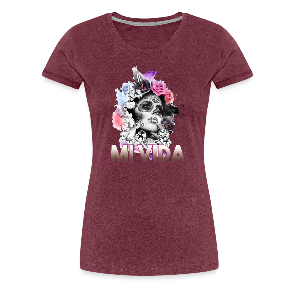 Women’s Premium T-Shirt - heather burgundy