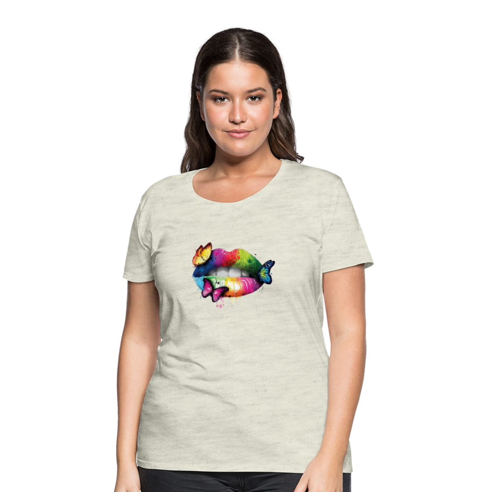 Women’s Premium T-Shirt - heather oatmeal