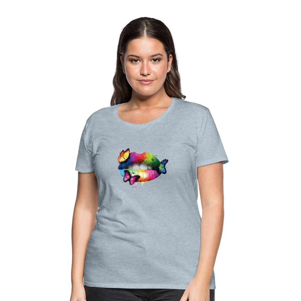 Women’s Premium T-Shirt - heather ice blue