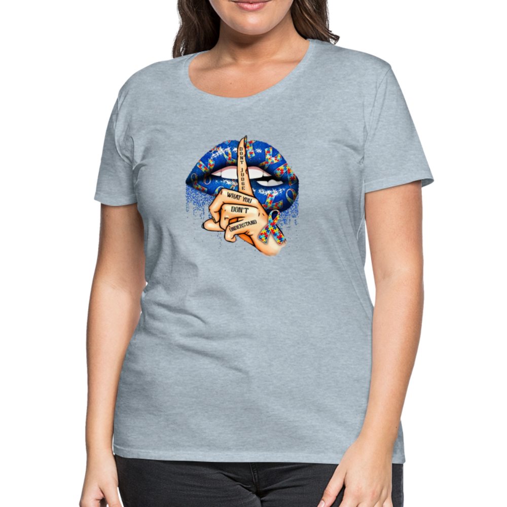 Women’s Premium T-Shirt - heather ice blue