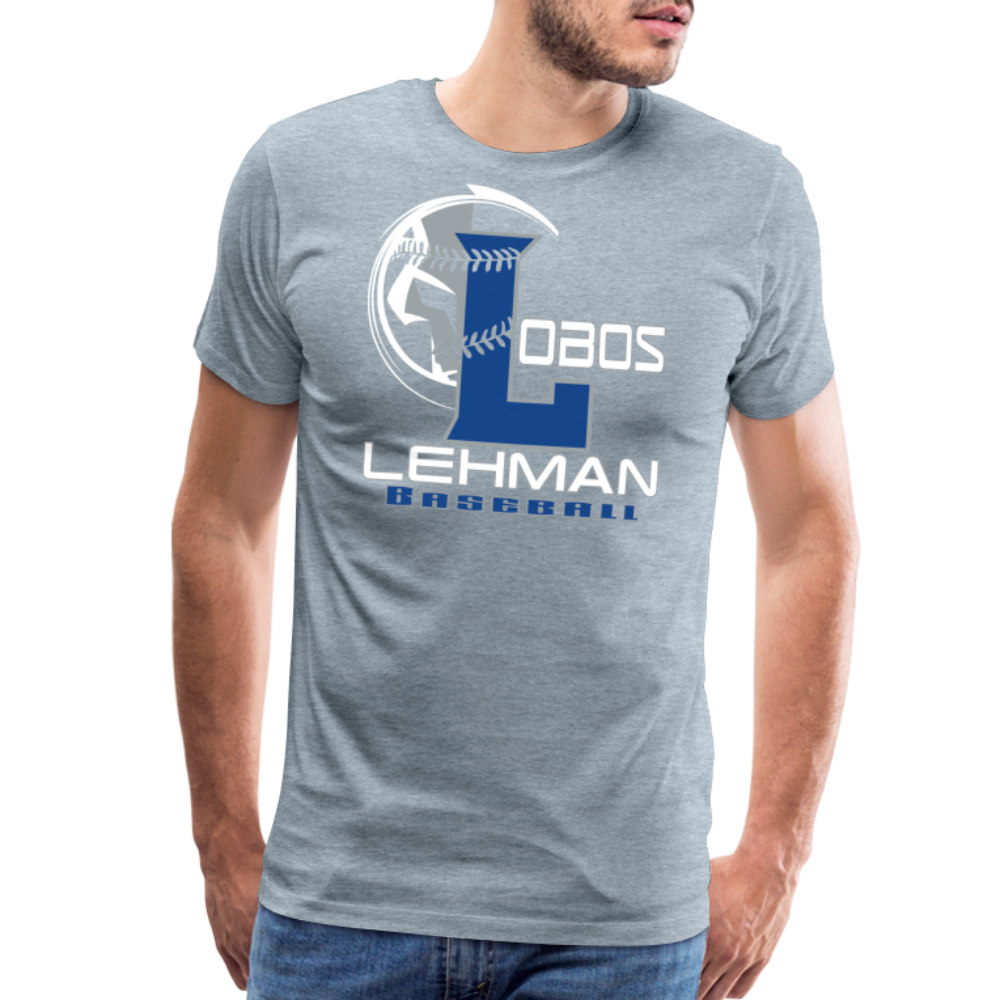 Men's Premium T-Shirt - heather ice blue