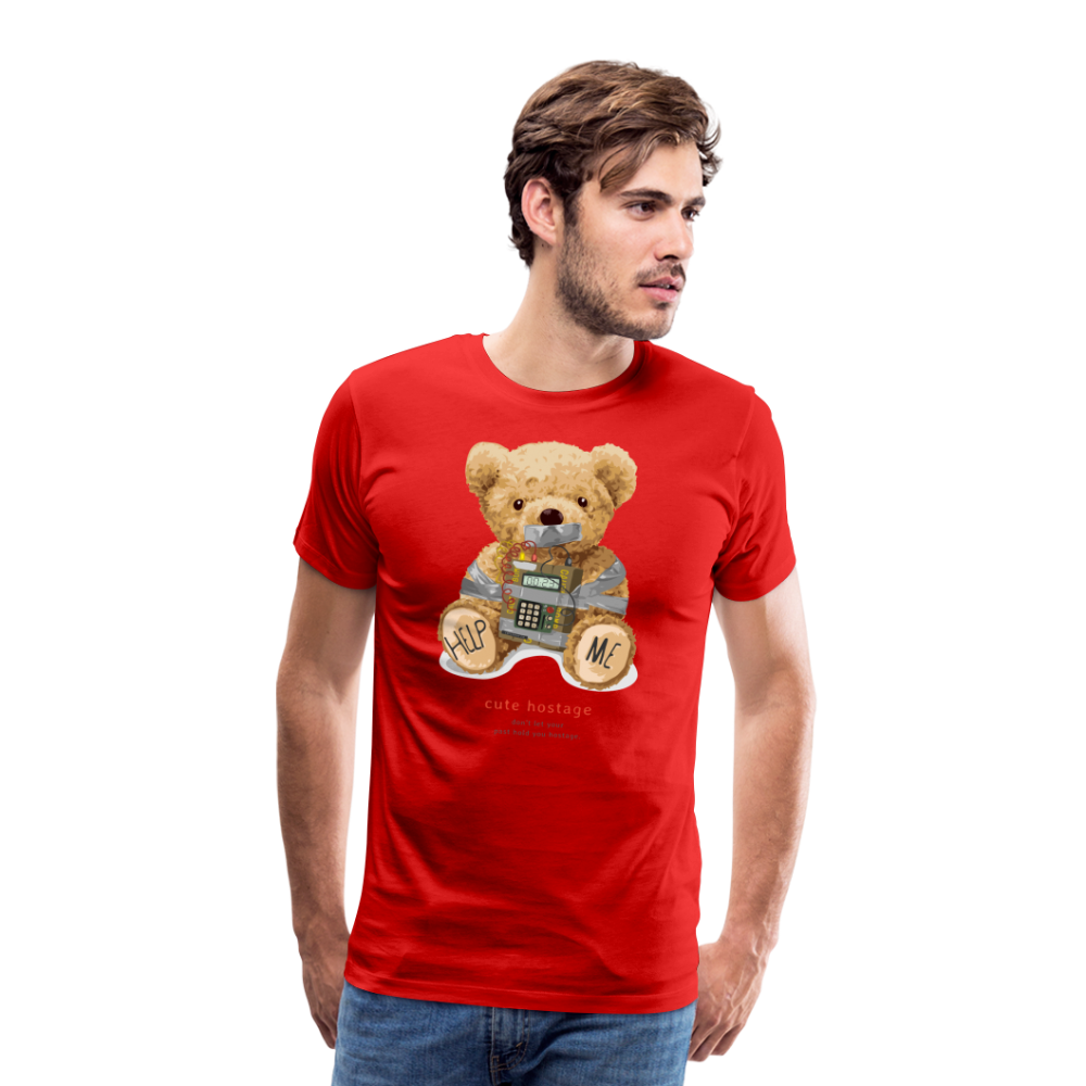 Men's Premium T-Shirt - red