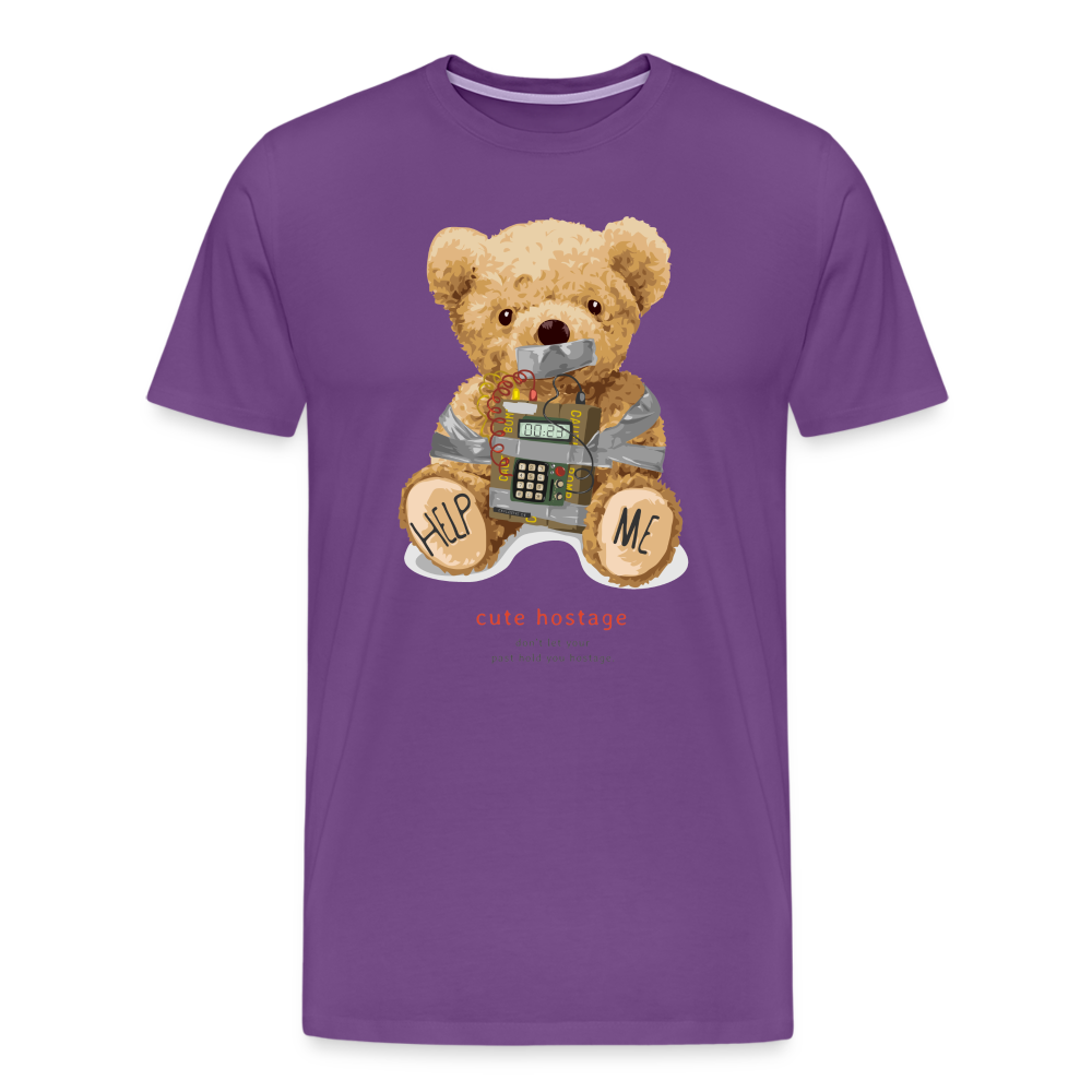 Men's Premium T-Shirt - purple