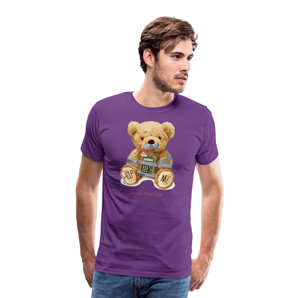 Men's Premium T-Shirt - purple