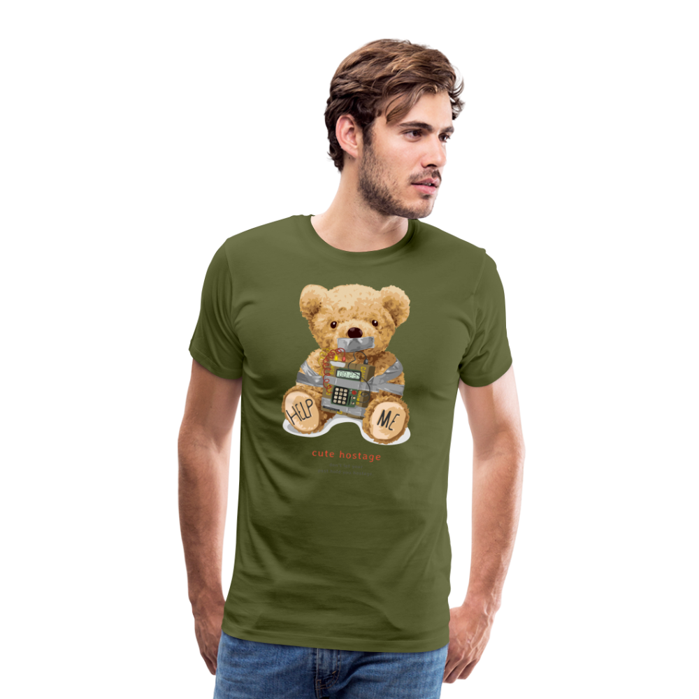 Men's Premium T-Shirt - olive green