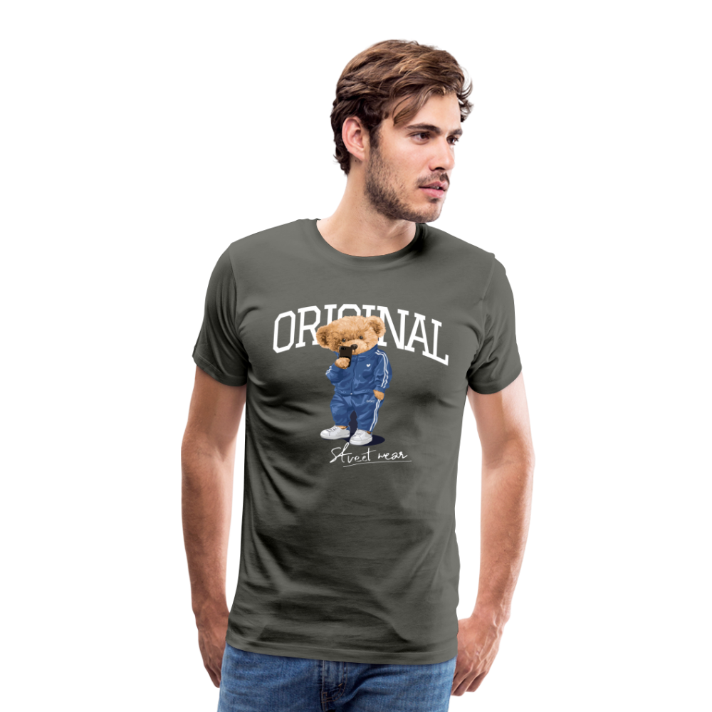 Men's Premium T-Shirt - asphalt gray