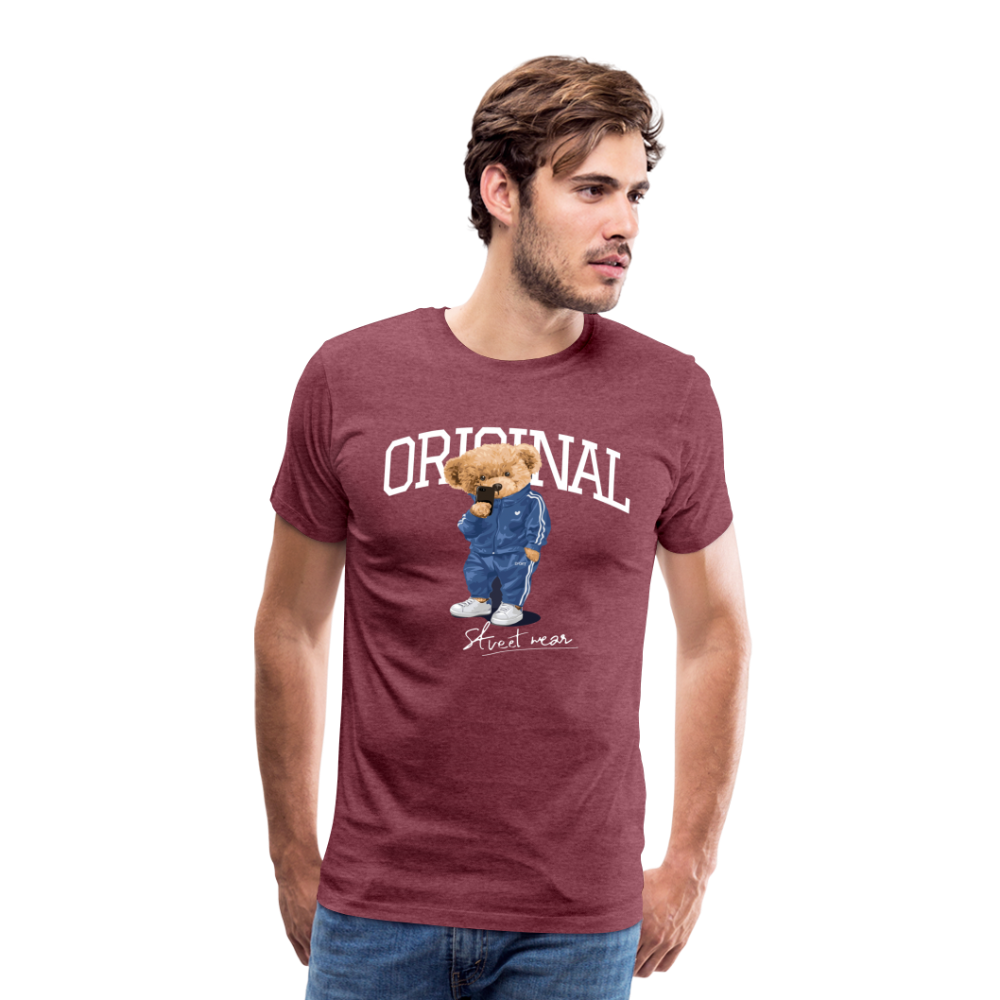 Men's Premium T-Shirt - heather burgundy