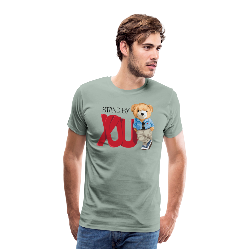 Men's Premium T-Shirt - steel green