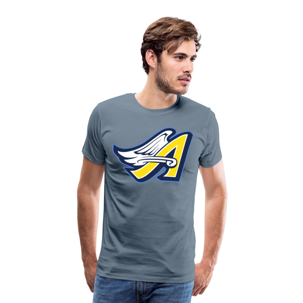 Men's Premium T-Shirt - steel blue