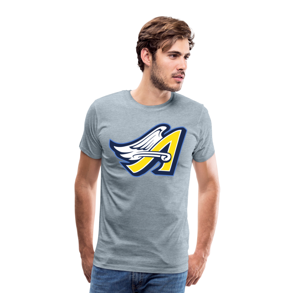 Men's Premium T-Shirt - heather ice blue