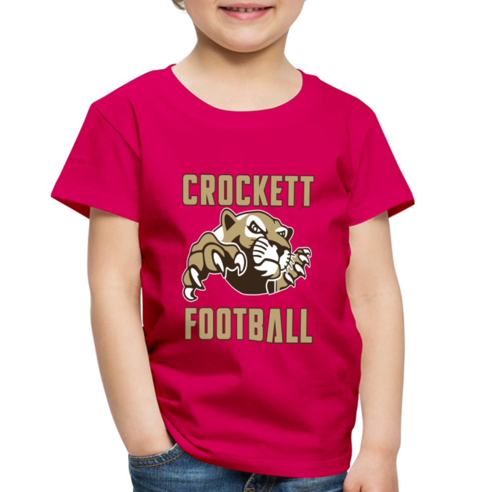 Toddler Premium T-Shirt - dark pink