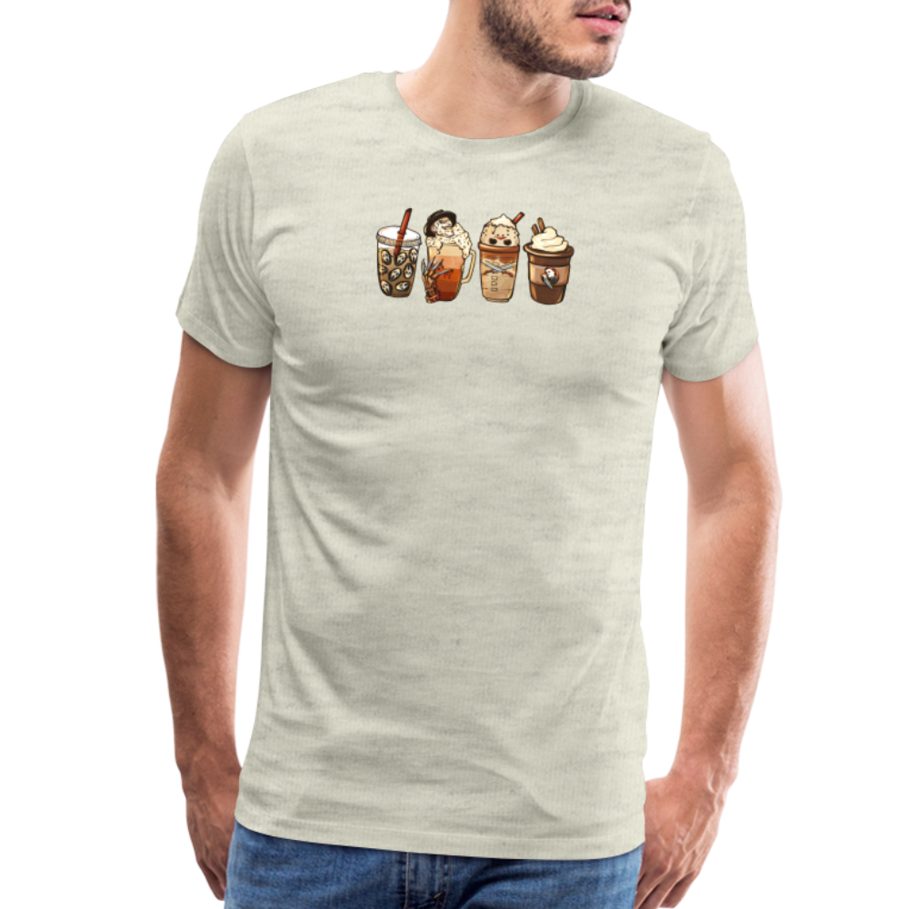 Men's Premium T-Shirt - heather oatmeal