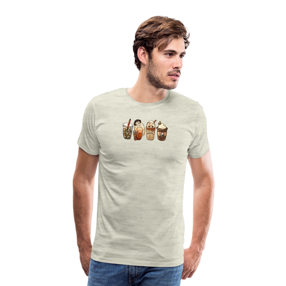 Men's Premium T-Shirt - heather oatmeal