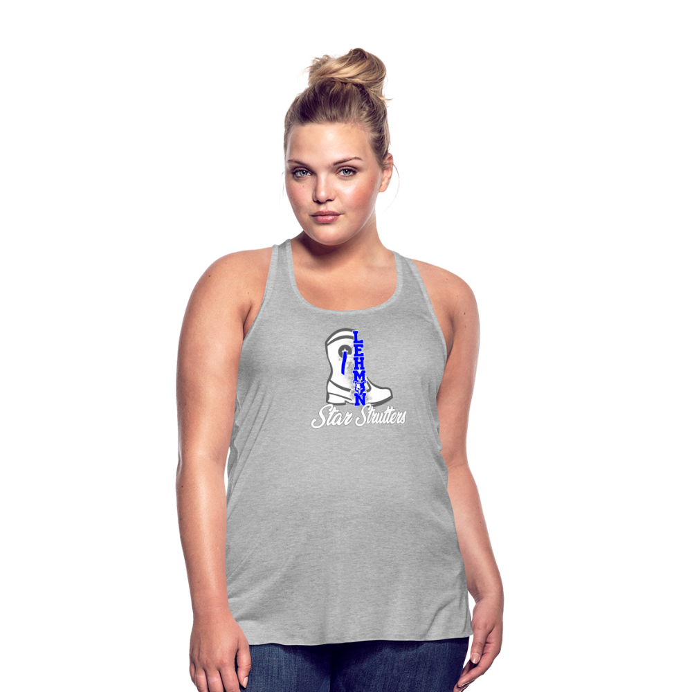 Women's Flowy Tank Top by Bella - heather gray