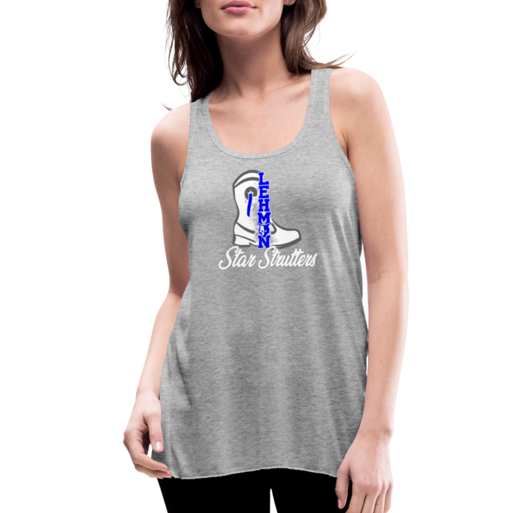 Women's Flowy Tank Top by Bella - heather gray