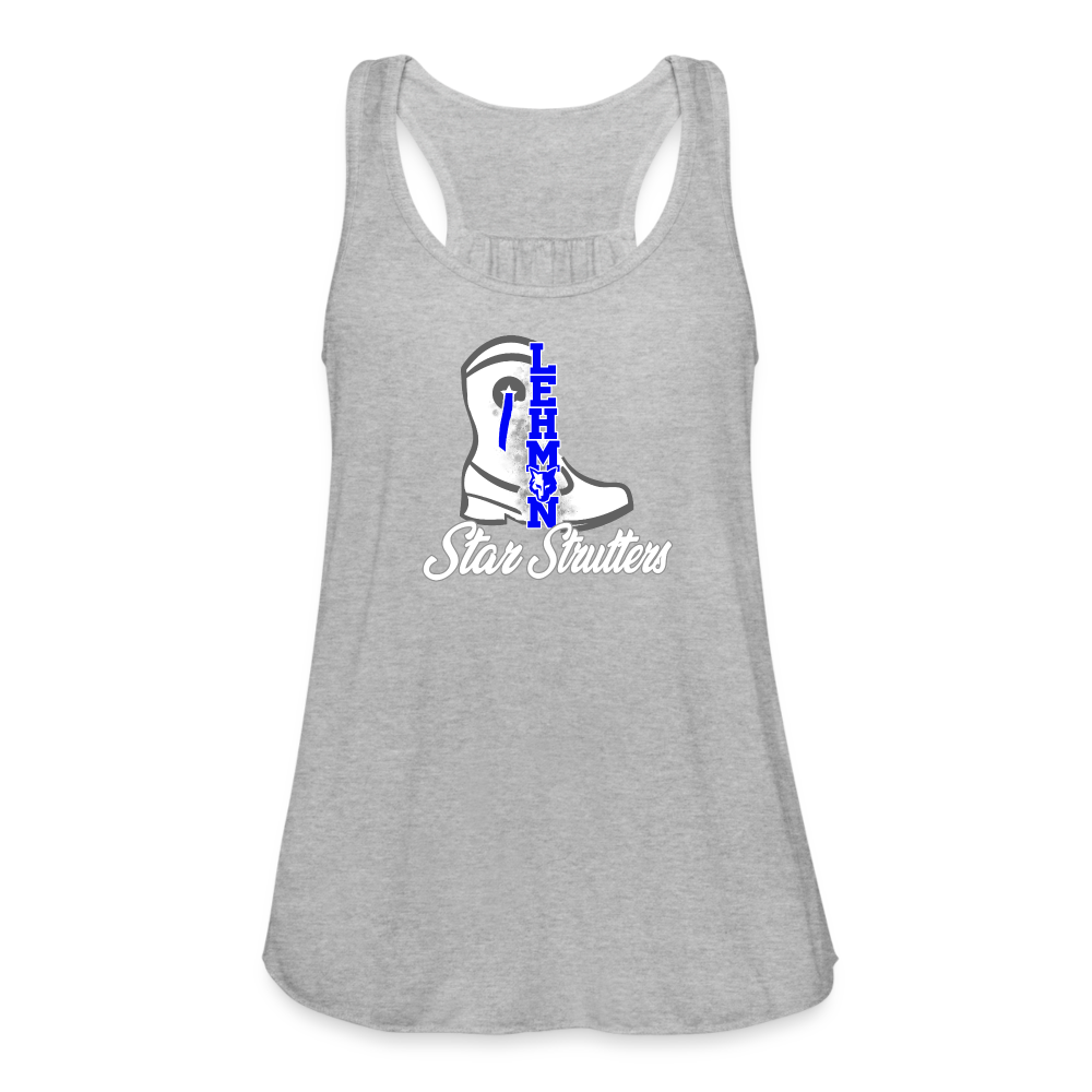 Women's Flowy Tank Top by Bella - heather gray