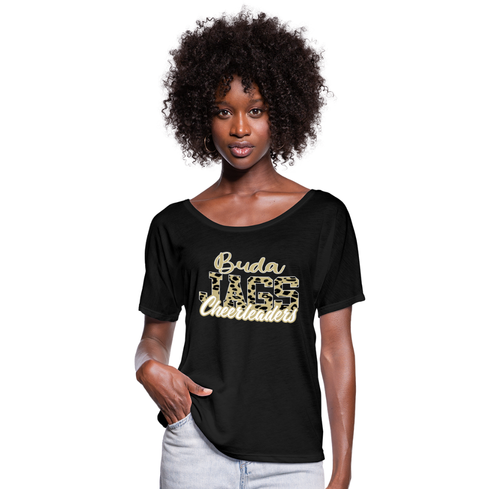 Women’s Flowy T-Shirt - black