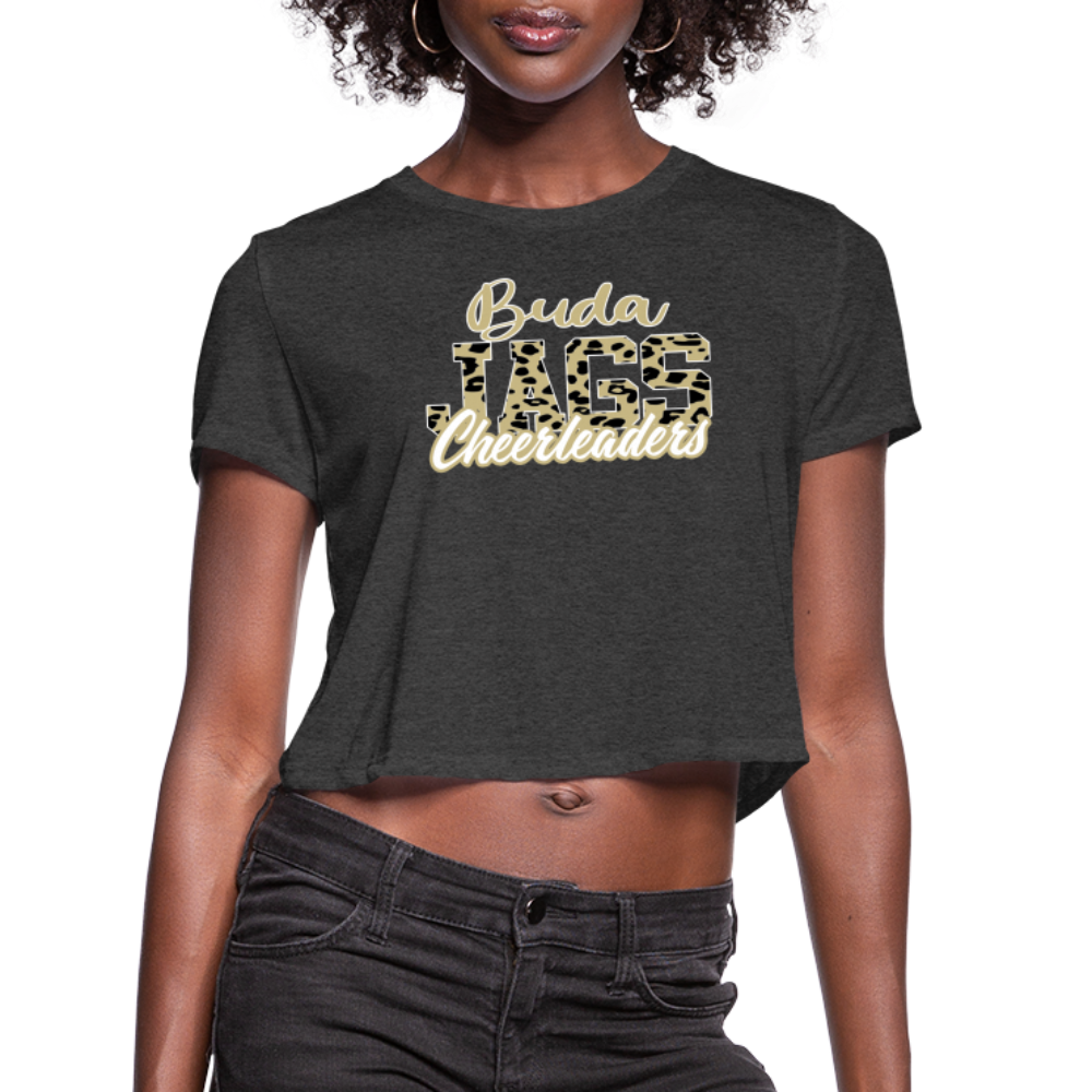 Women's Cropped T-Shirt - deep heather