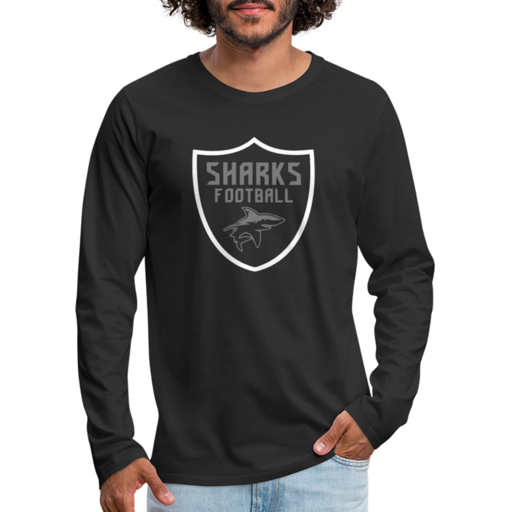 Men's Premium Long Sleeve T-Shirt - black